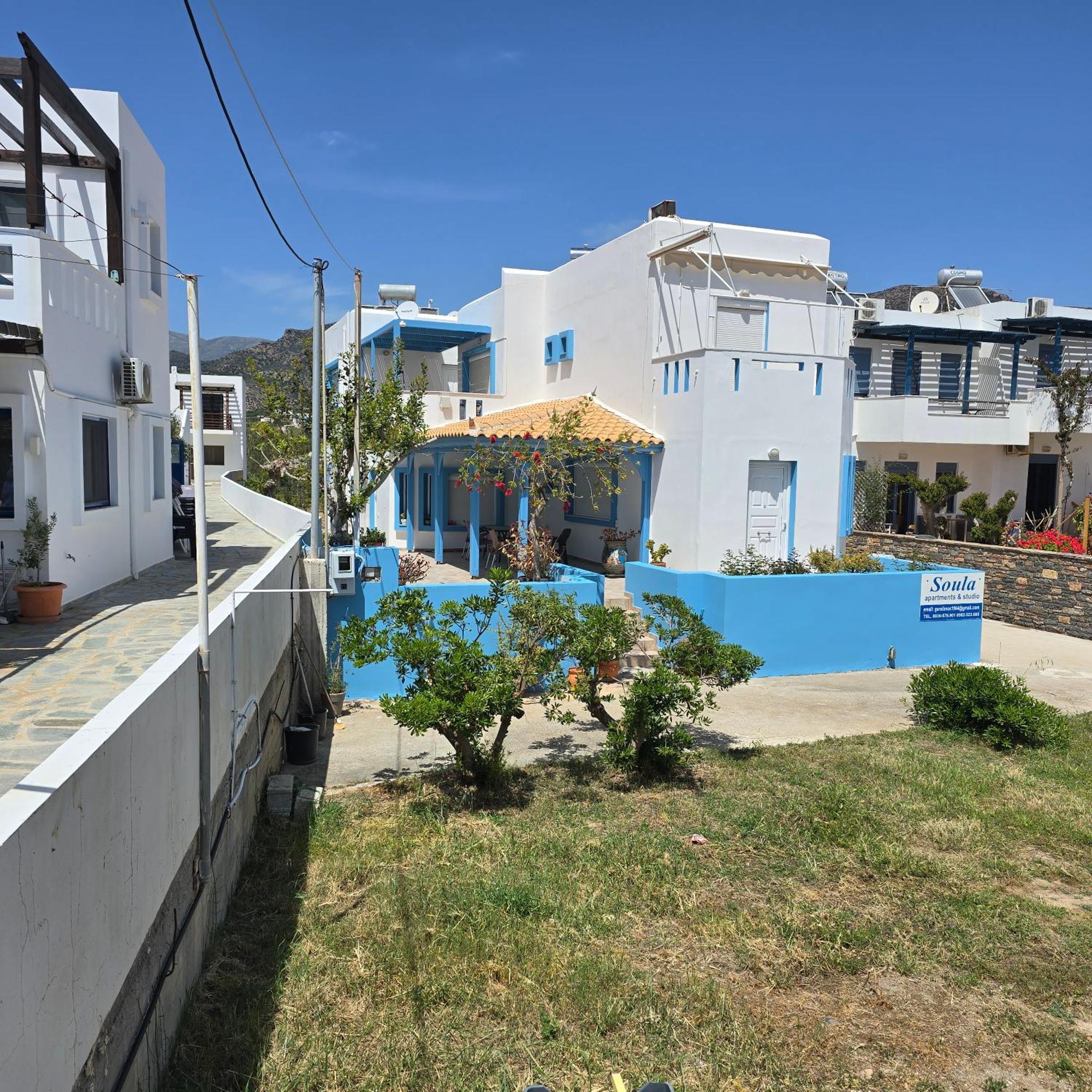 Soula Appartments Makriyialos Bagian luar foto